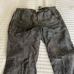 Black & White Linen Pants !!